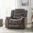 Texian 71" Wide Manual Glider Club Recliner-119721530