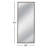 Belden Solid Wood Rectangle Floor Mirror