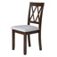 Ensemble de table de salle à manger pliable pour petit espace, ensemble de salle à manger extensible 5 pièces de style maison de campagne, ensemble de petite table de cuisine avec table à abattant et 4 chaises de salle à manger rembourrées-1419184566