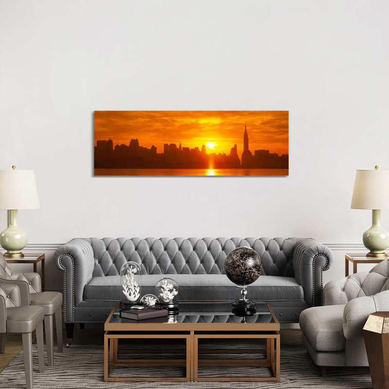 NYC, New York City New York State, USA by Panoramic Images - Wrapped Canvas Panoramic Print