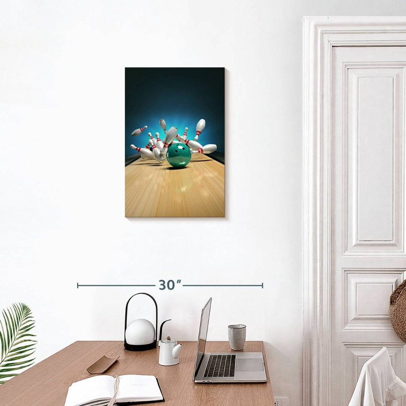 Bowling Game Strike, 24" H x 16" W