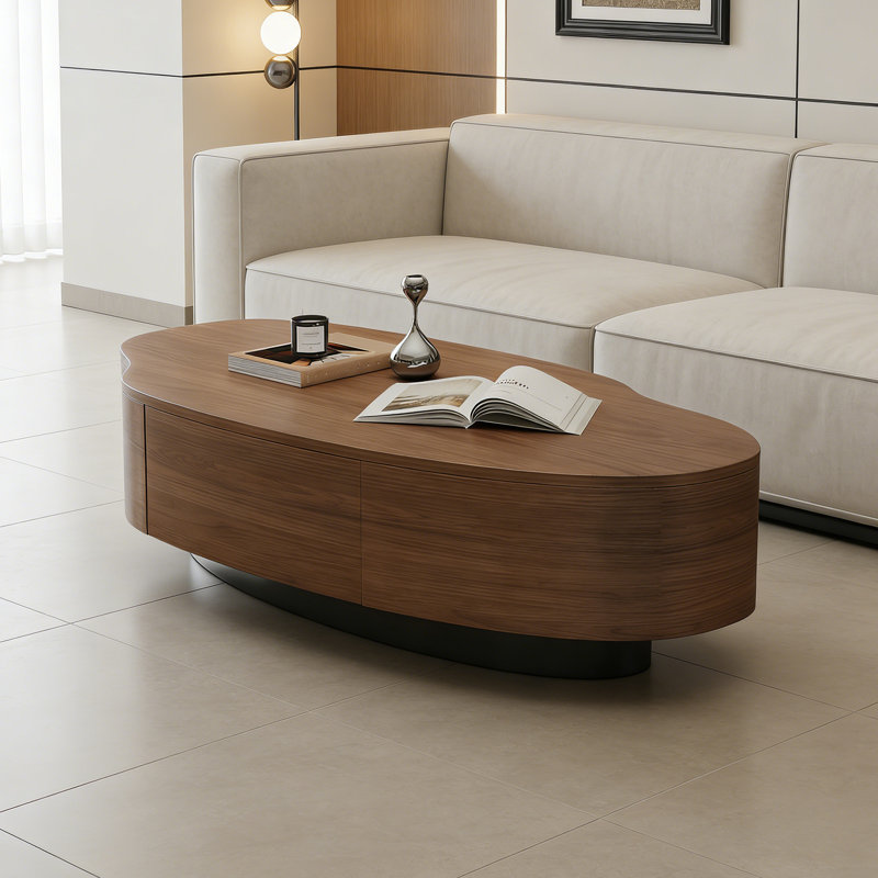 Table basse de salon Modern Creativité, H 12,99 po x L 39,37 po x l 19,68 po