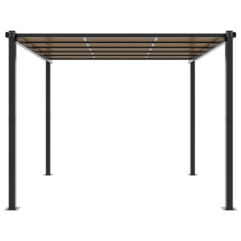 Garden Gazebo Anthracite 3X3 M Aluminium