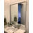 Wood Framed Mirror with Safety Backing Ideal for Bathroom / Vanity Mirror Ellis Collection-461758315-461758326