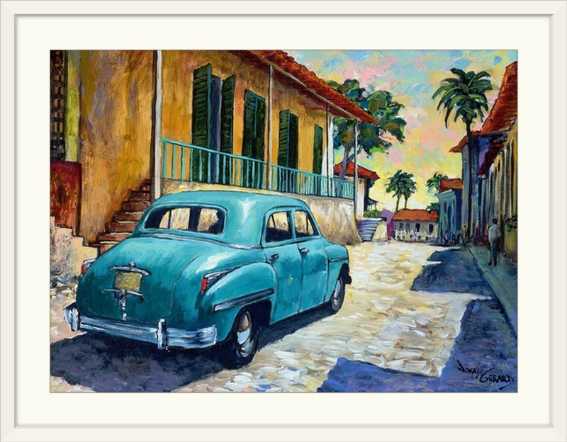 «Trinidad» par Aniesa, reproduction d'art, H 44 po x l 60 po x P 1,5 po, Toile