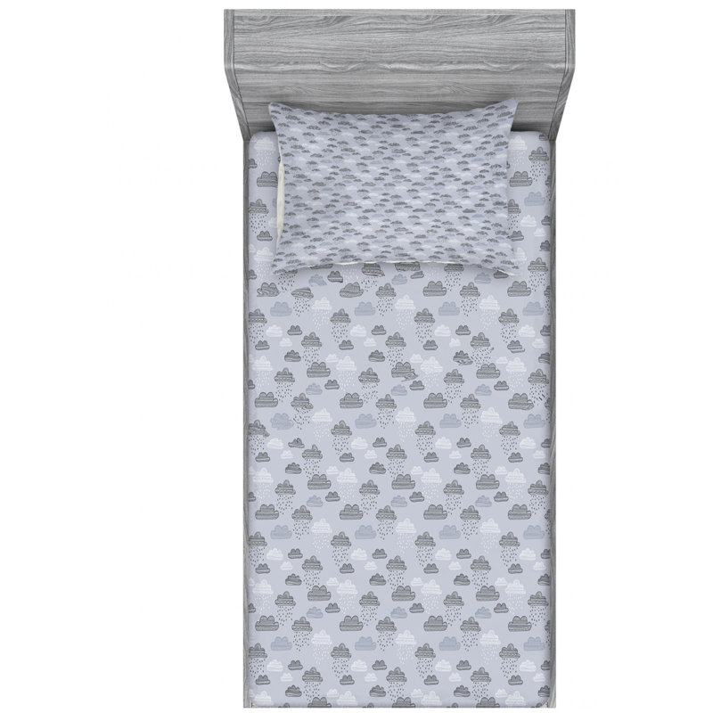 Microfiber Sheet Set, Twin XL Sheet Set with Fitted Sheet
