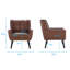 Chaise d'appoint rembourrée Meli 2 pièces-1461295221