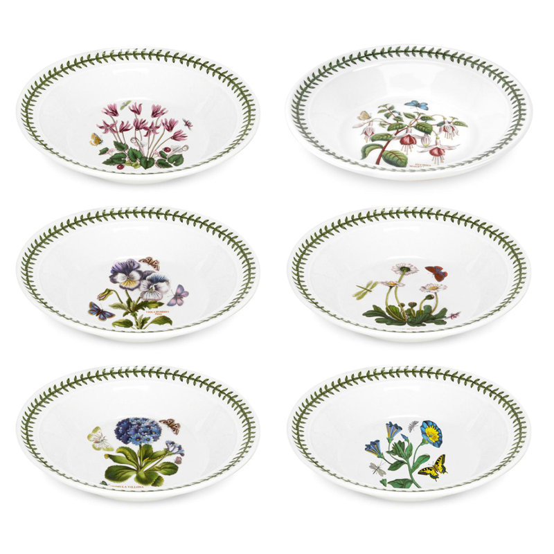 Portmeirion, Botanic Garden - Soup Plates