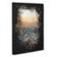 High over the Los Angeles Skyline - Wrapped Canvas-56645115