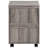 Mobile File Cabinet For Office, Storage, Taupe, Modern Office Desk Rolling Use, Drawers, Brown Taupe Laminate, Design
