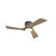 Ventilateur de plafond 42 po à 3 pales en bois massif d'intérieur avec télécommande encastrée et DEL intégrée-2047132070-2047132071-2047132125