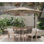 Parasol en porte-à-faux 10 po Caillo-86792626