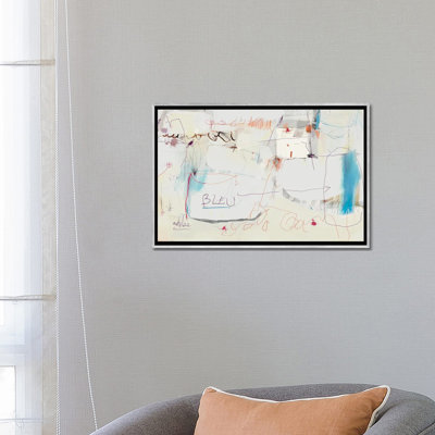 Bleu Is Blue - Framed Wall Art Print