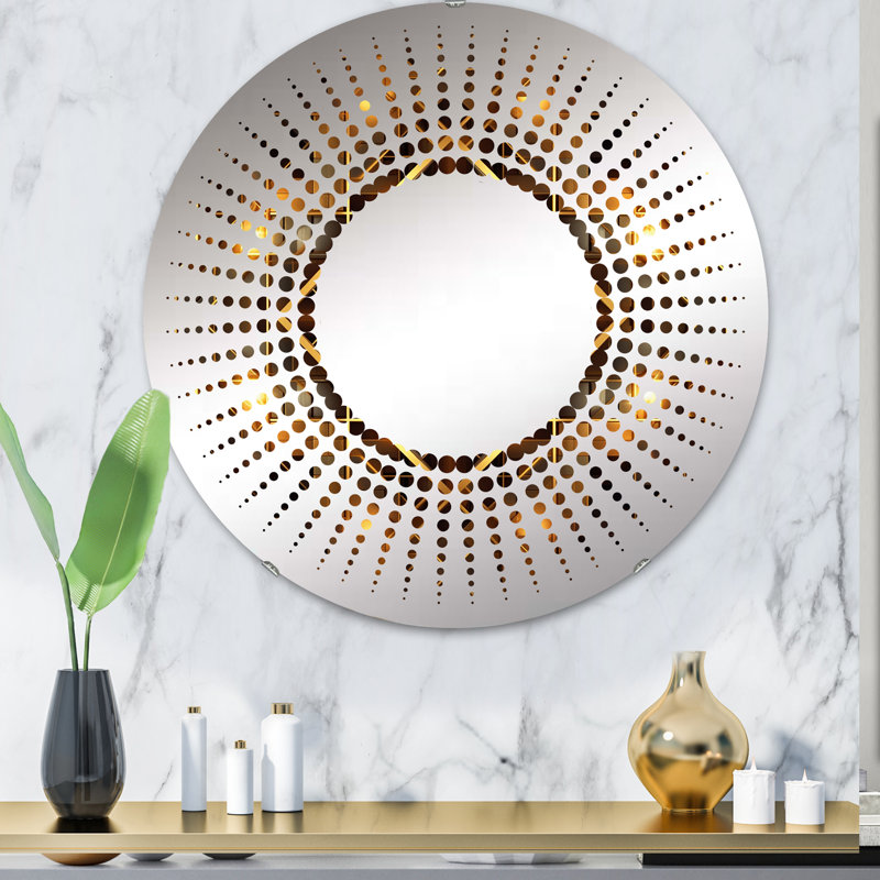 Miroir d'appoint sans cadre Sharp, 31,4 po x 31,4 po