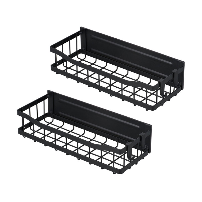 Freestanding Spice Rack, Black