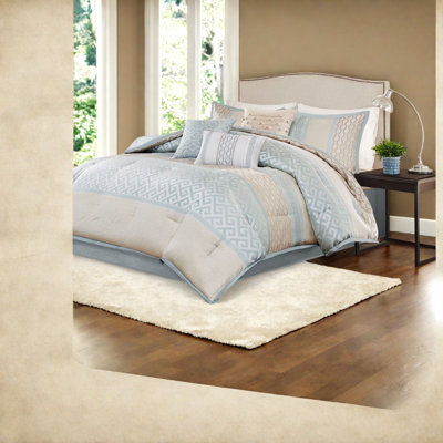 Ensembles de literie de luxe en jacquard de polyester grand confort moderne