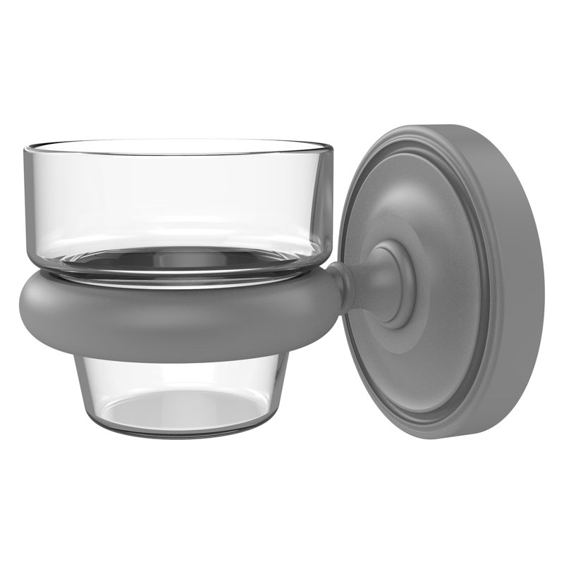 Adria 4'' H Brass Wall Wall Sconce, Matte Gray