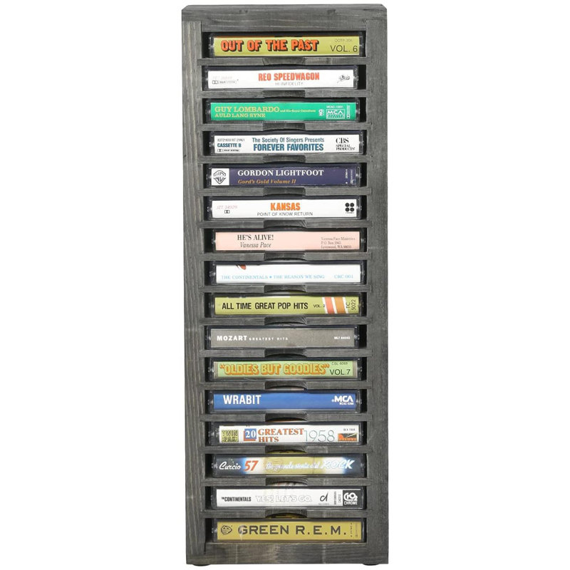 Pine Solid Wood 5.7 " H Media Shelves