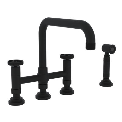 Campo Bridge Kitchen Faucet With Side Spray