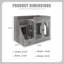 Maison d'intérieur pour chat avec lumière et 2 tiroirs de rangement-274982540