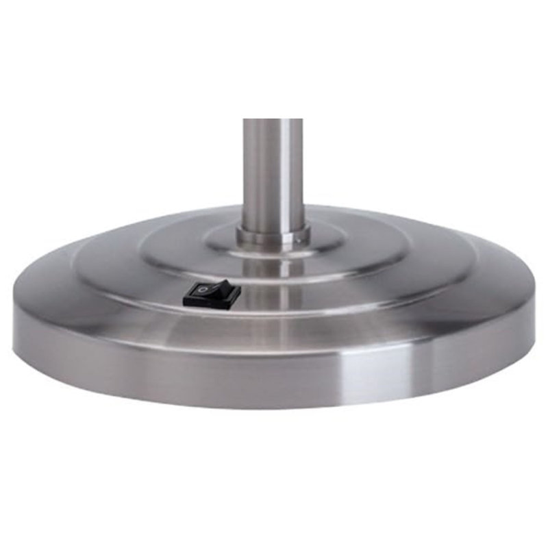 Miroir de maquillage lumineux 8,5 ", Nickel