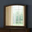 Miroir de commode en bois manufacturé Oakley