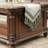 Solid wood minimalist coffee table
