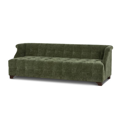 Scroll Arm Sofa, Moss