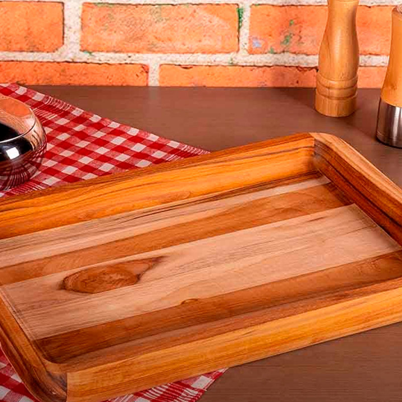 Stolf Teak Wood Tray