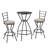 3 Bar Table and Chairs Set