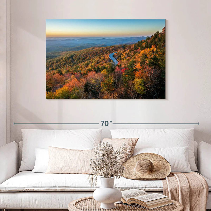 Alvord couleurs d'automne de Blue Ridge, H 30 po x l 45 po