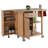 Kedwin Solid Wood Kitchen Cart