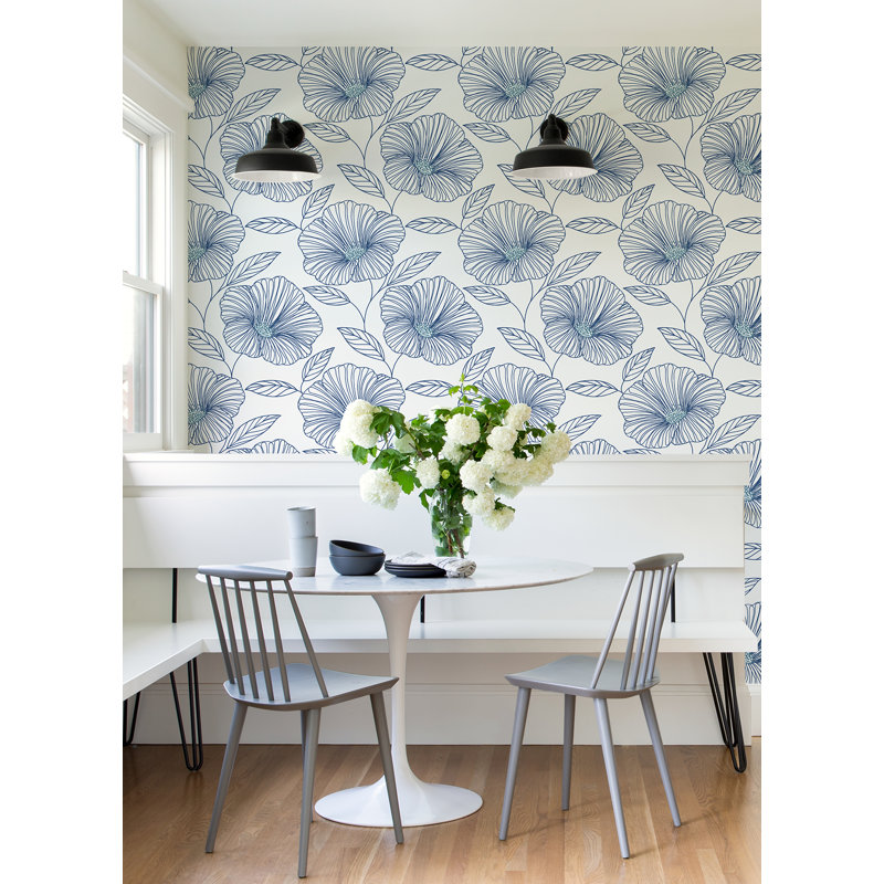 Mythic Floral Roll, Blue