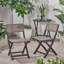 Ensemble de 2 chaises de bistro d'extérieur-1938022647