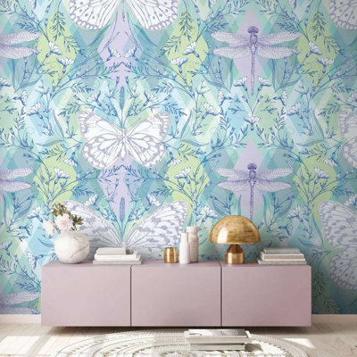 Papier peint floral Meriden