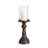 Naomi Glass Tabletop Hurricane Candle Holder-55380266