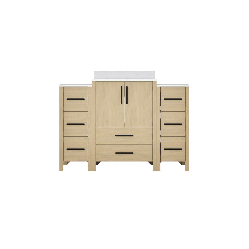 Armoire de meuble-lavabo à simple cuve l 48 po x P 22 po x H 34 po, 48"