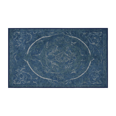 Machine Washable Gray Area Rug
