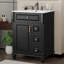 Meuble-lavabo autoportant 24 po avec 3 tiroirs et armoire de rangement 24 po-356175877