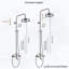 Robinet de douche nickel brossé