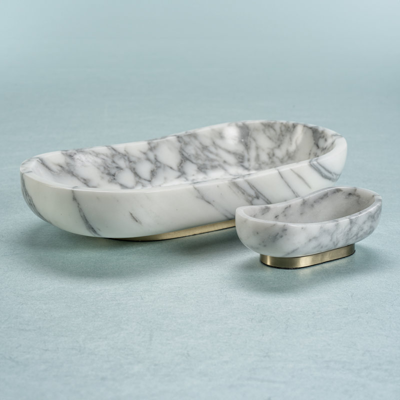 Zodax Zodax Mawson Marble Serving Bowl