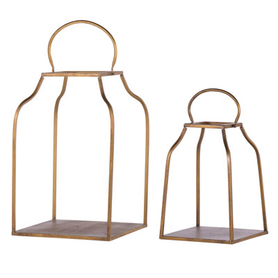20.5'' H Metal Tabletop Lantern