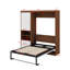 Lit escamotable double avec armoire-1435819067