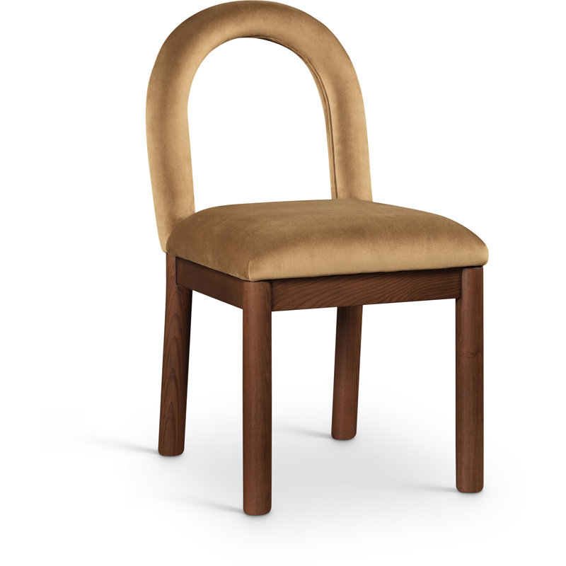 Chaise Macleod, Brun, Velours selle
