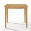 Baudilia Oak Solid Wood Dining Table