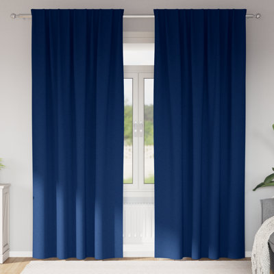 Curtains With Curtains 2 Pcs Polyester