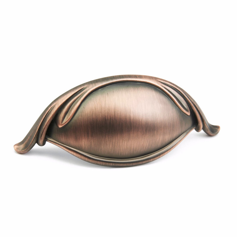 French Farm Cup / Bin Pull, Empire Bronze