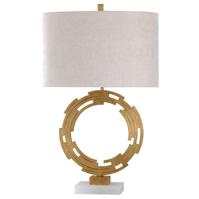Calwa 31" Gold/White Table Lamp