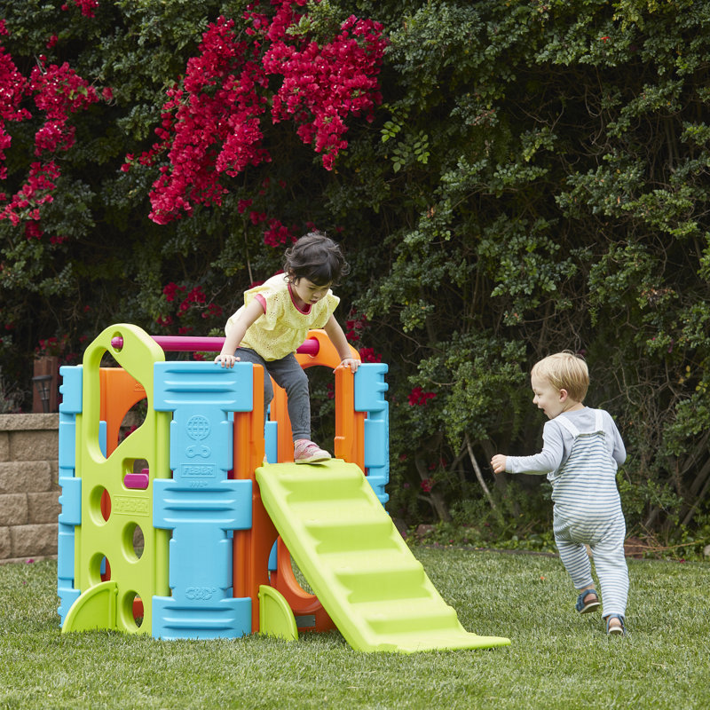 Vibrant Multicolor Plastic Indoor Outdoor Activity Playset