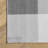 Micheals Farmhouse Plaid Machine Washable Area Rug in Gray-631620439